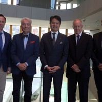 Magasrangú nemzetközi delegációt fogadott a Richter: fókuszban az innováció és a szellemi tulajdon