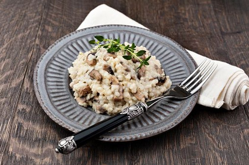 Risotto z borowikami