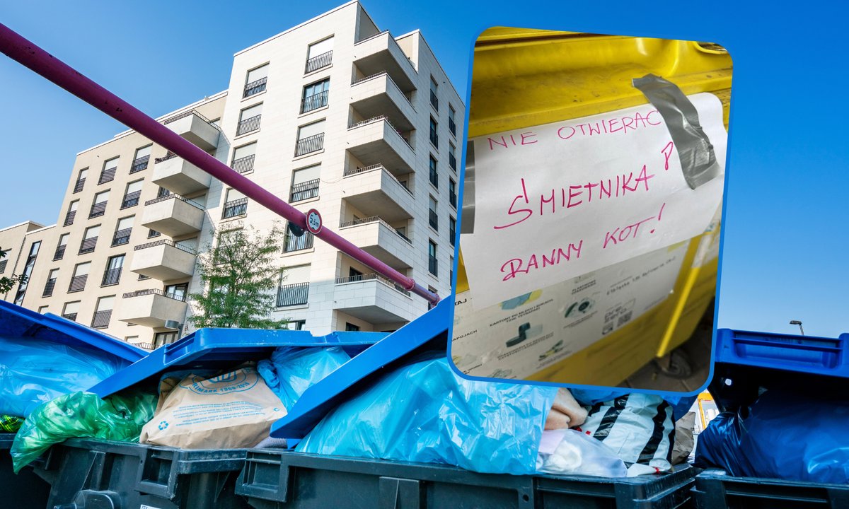 Zostawili karteczkę na śmietniku. "Ku przestrodze". istotny apel do mieszkańców