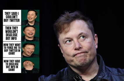 Elon Musk zakpił z Twittera... na Twitterze. W tle miliardy dolarów