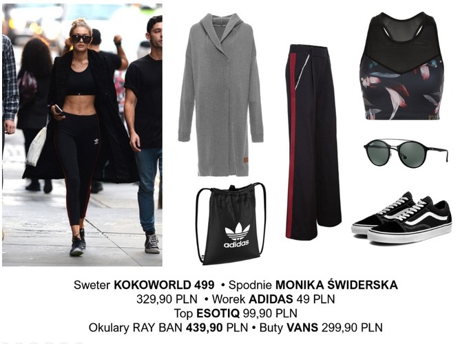 STYLIZACJE w klimacie Athleisure