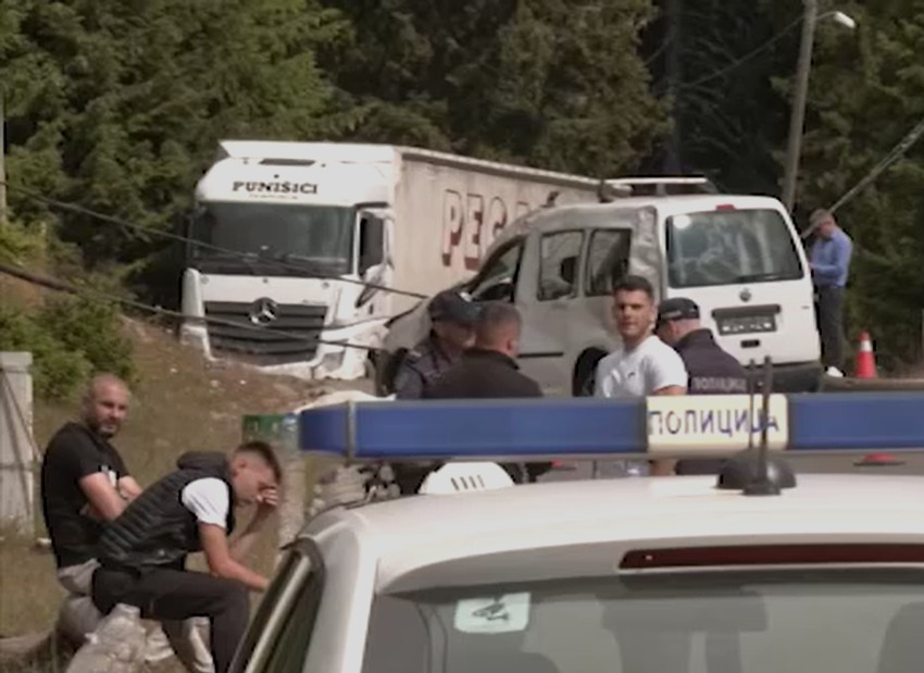 Saobraćajna nesreća na Goliji 