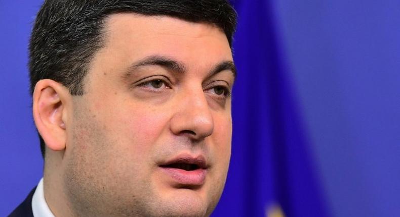 Ukraine's Prime Minister Volodymyr Groysman has been in power since April 2016