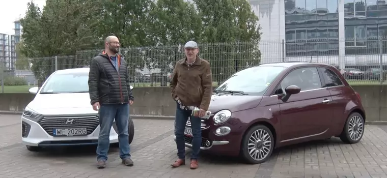 Auta bez ściemy - Hyundai Ioniq kontra Fiat 500, czyli dwa sposoby na miejski samochód