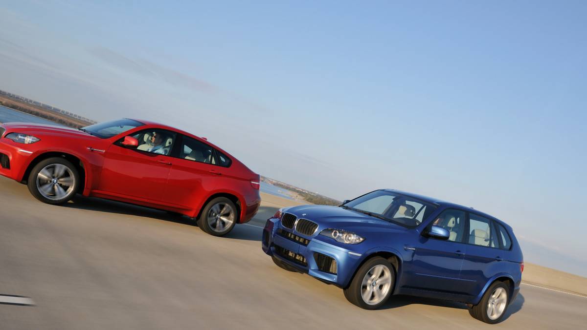 BMW X5 M i BMW X6 M - Tylko na oponach Bridgestone