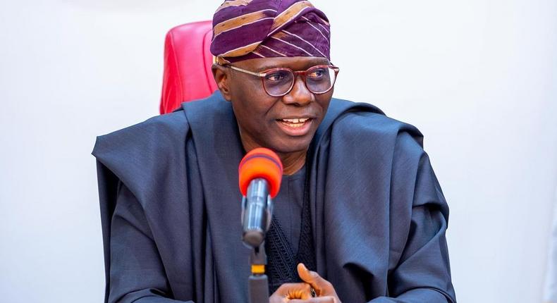 Lagos state governor, Babajide Sanwo-Olu. (Punch)