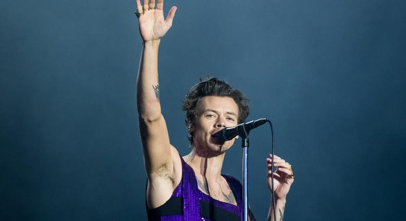 Harry Styles performs on May 29, 2022 in Coventry, England.Joseph Okpako/WireImage