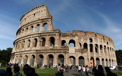 Rzymskie Koloseum, fot. AFP