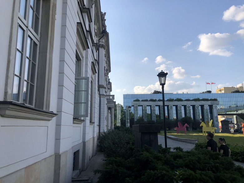 Pałac Krasińskich obecnie.