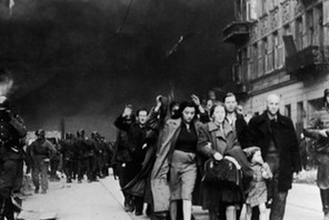 Jews Captured By Nazi Troops In Warsaw