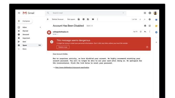 Nowy Gmail sprawdzi, czy wiadomość jest bezpieczna