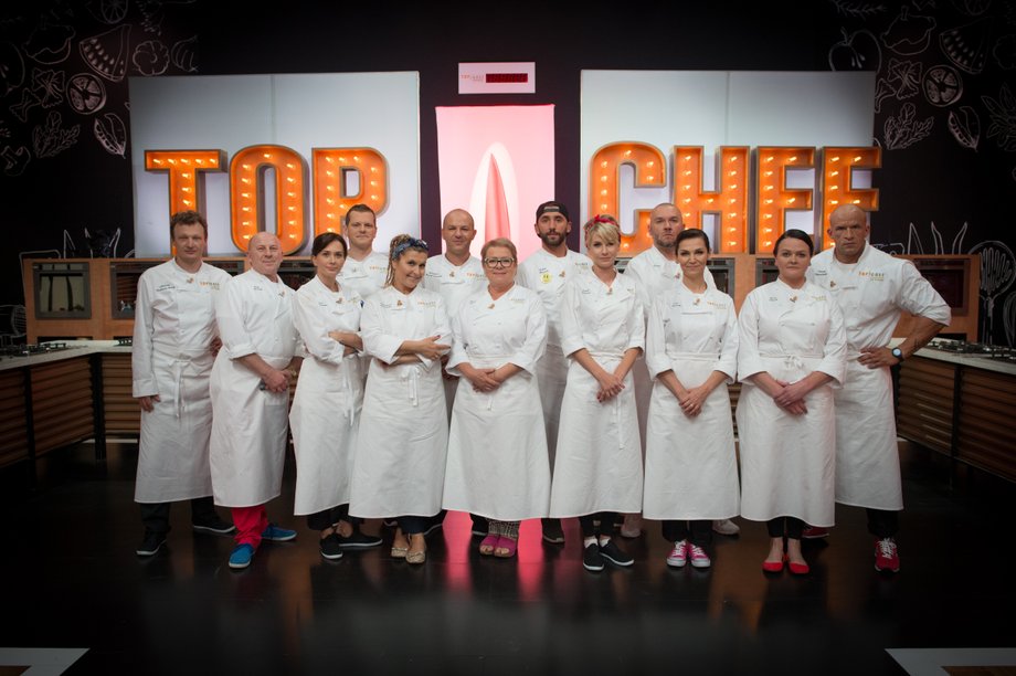 Uczestnicy programu "Top Chef"