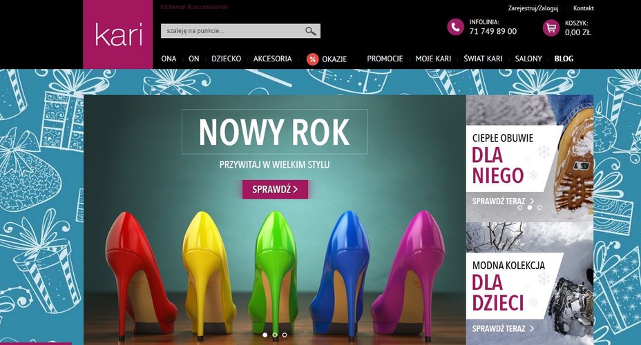 W maju 2012 roku w Polsce zadebiutowała też sieć sklepów obuwniczych Kari. W tej chwili buty z tym logiem można kupić w ponad 30 salonach w Polsce. Sieć uruchomiła też swój sklep internetowy w Polsce. <br>Właścicielem marki Kari jest rosyjski oligarcha Igor Jakowlew (125. miejsce w rankingu  najbogatszych Rosjan według Forbesa), założyciel jednej z największych w Rosji sieci sklepów z elektroniką „Eldorado”. Jego majątek jest wyceniany na 0,85 mld dol. Sieć Centro oprócz Polski i Rosji jest też obecna w Kazachstanie, na Ukrainie i Białorusi.