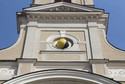 Oradea: zegar z fazami Księżyca