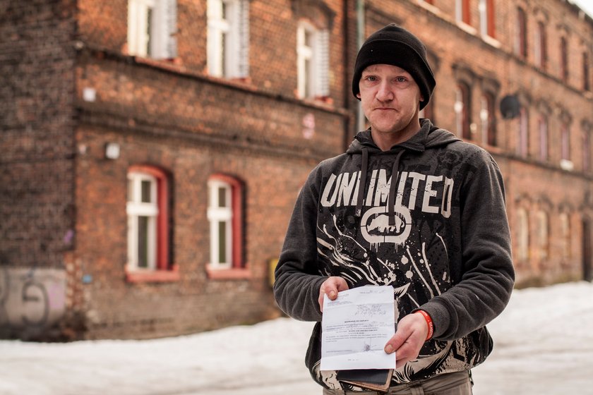 Świętochłowice. Maciej Dąbek chory na cukrzycę  trafił do izby wytrzeźwień 