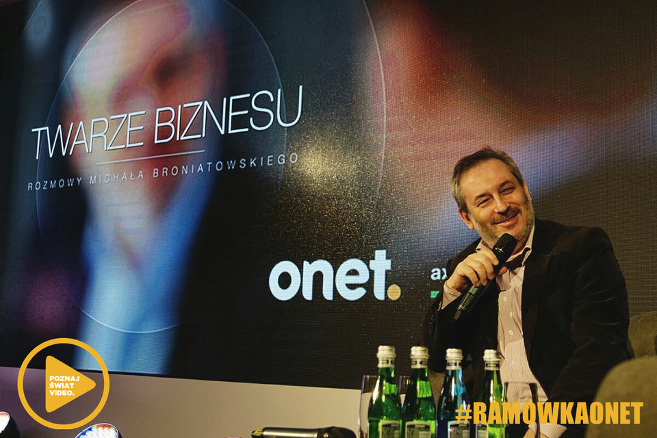 Michał Broniatowski, redaktor naczelny miesięcznika "Forbes"