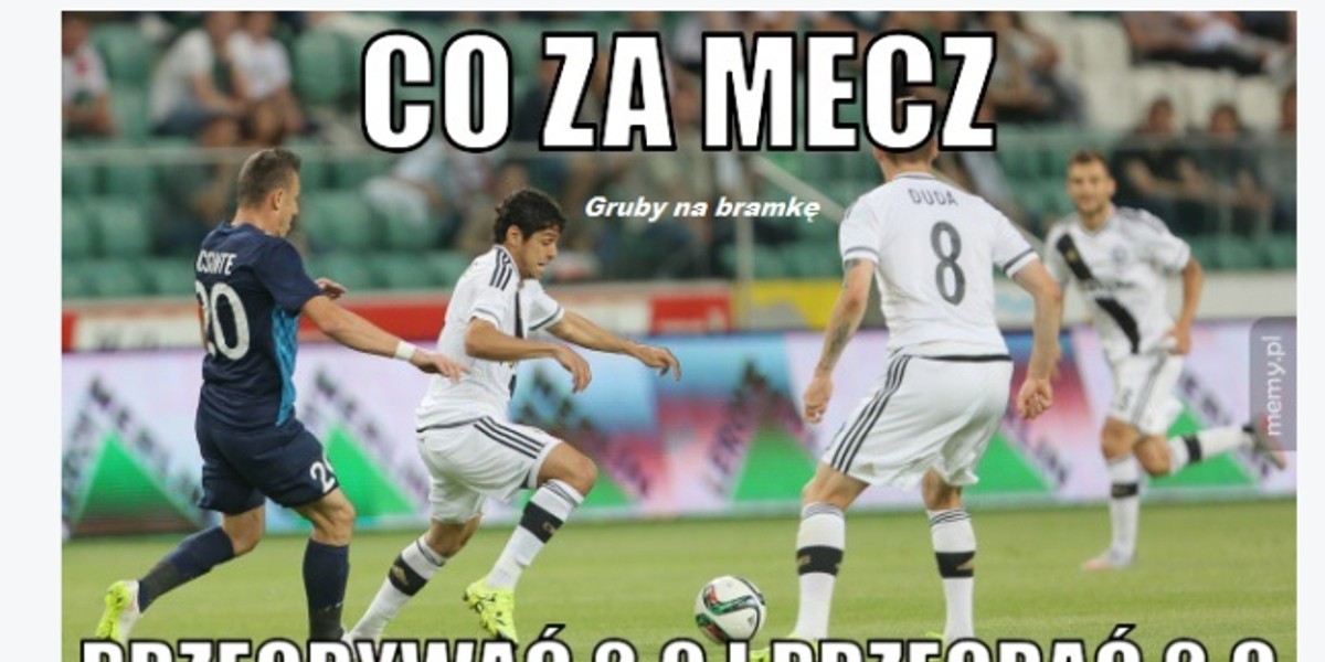 Memy po meczu Legia - Napoli. Galeria