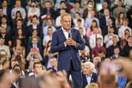 Donald Tusk na konwencji PO w Radomiu