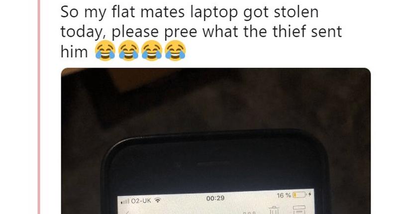 Thief writes annoying letter to student whose laptop he stole