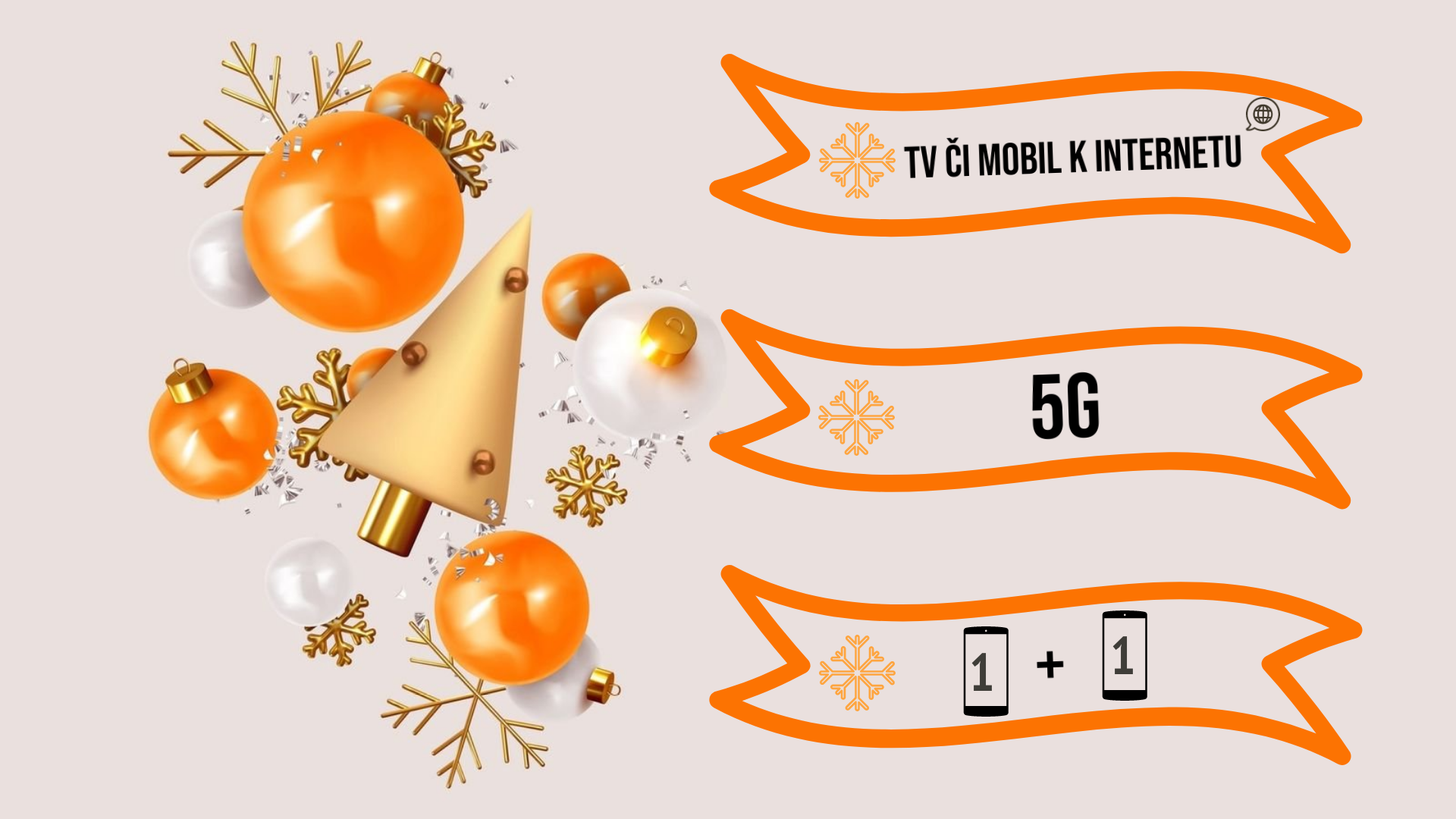 Orange predstavil vianočnú ponuku. Vymyslel nový benefit k internetu a k  paušálu dá až tri zariadenia