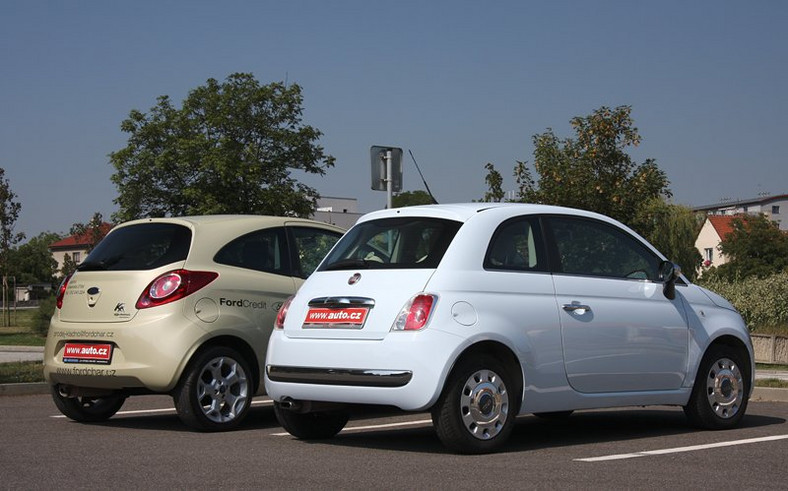 Test: Fiat 500 1,2 (51 kW) vs. Ford Ka 1,2 (51 kW) – Malá piva