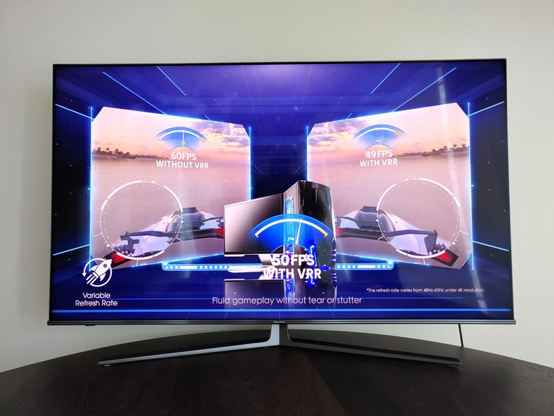 Telewizor Hisense wyposażono w 100-hercową matrycę