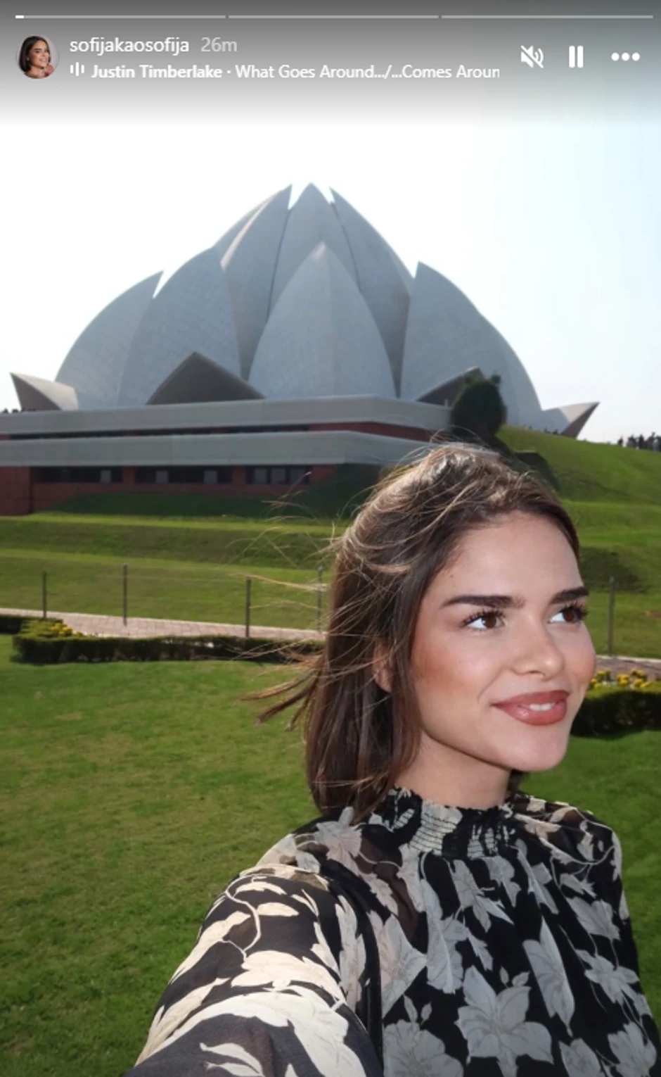 Sofija Dacić u Indiji