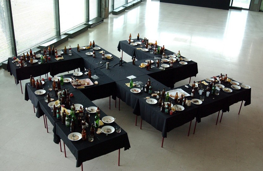 Instalacija Raše Todosijevića, predstavnika Srbije na Bijenalu