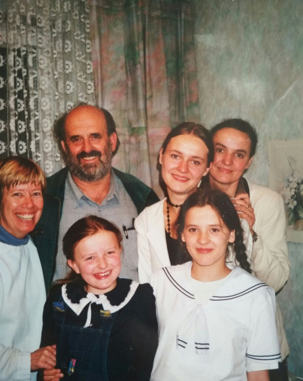 Rodzina Sadowskich (Maria Sadowska na dole po prawej)