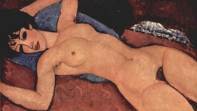 Naga śpiąca Amadeo Modigliani