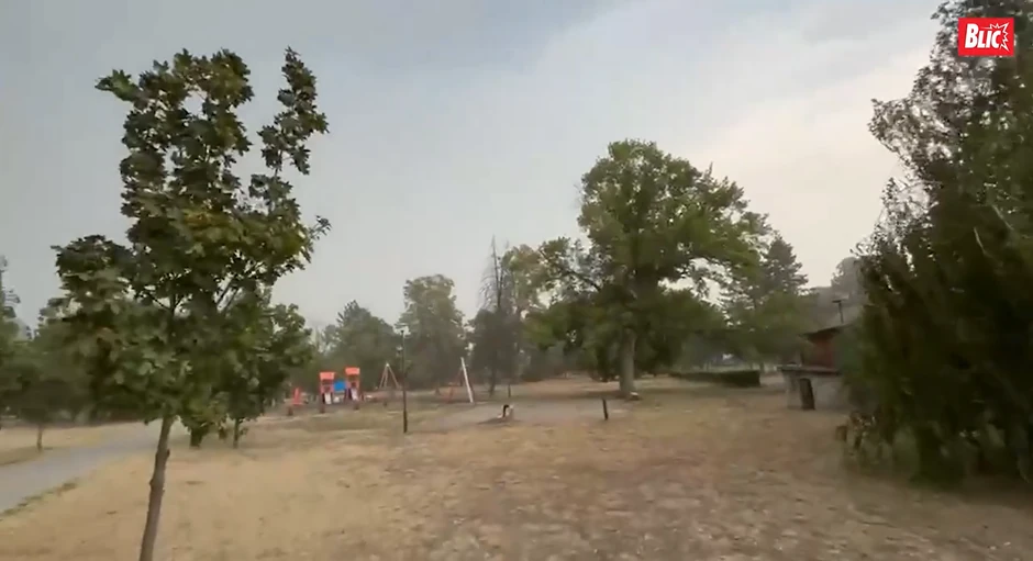 Olujni vetar kod Pančeva