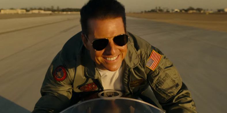 Tom Cruise w "Top Gun: Maverick"