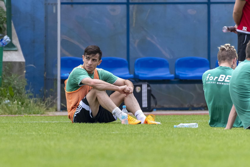 Pilka nozna. Ekstraklasa. Slask Wroclaw. Trening. 05.07.2018