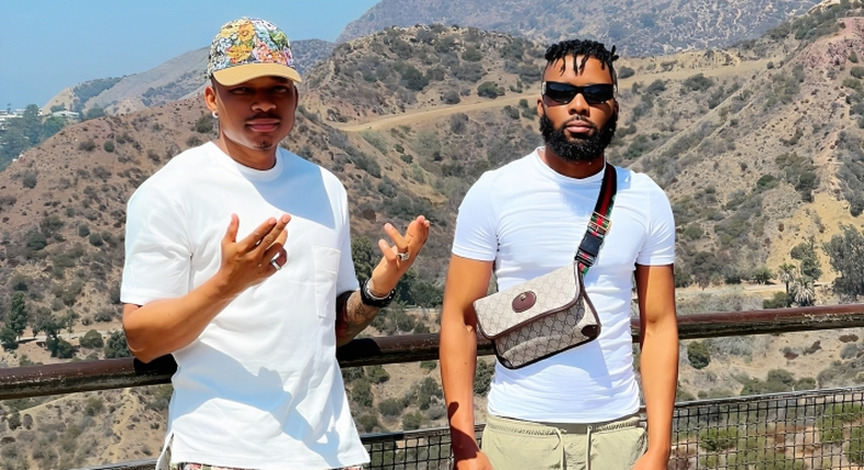 Otile Brown and his former manager Joseph Noriega