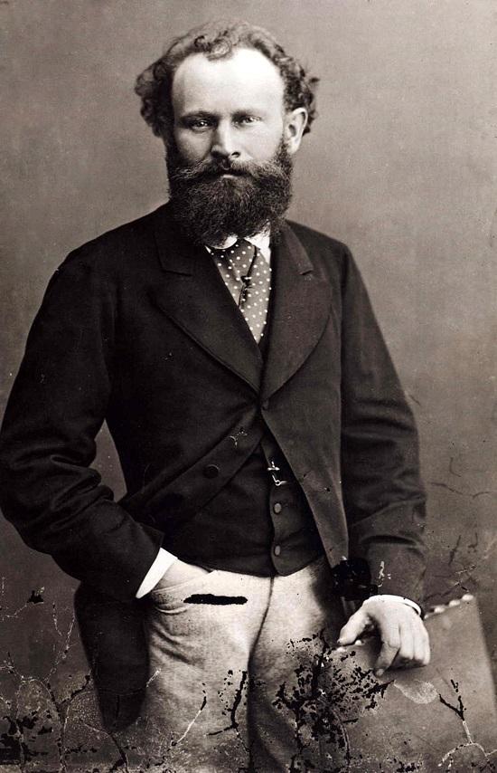 Édouard Manet [fot. Felix Nadar]
