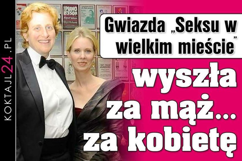 Gwiazda "Seksu w wielkim mieście" wyszła za mąż! Za kobietę...