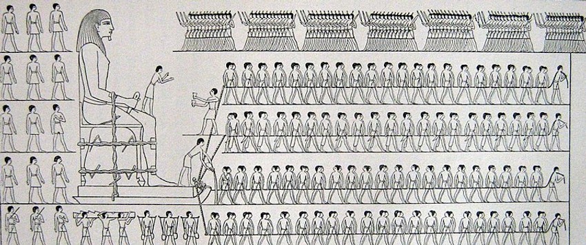 Slika na zidu grobnice Djehutihotepa