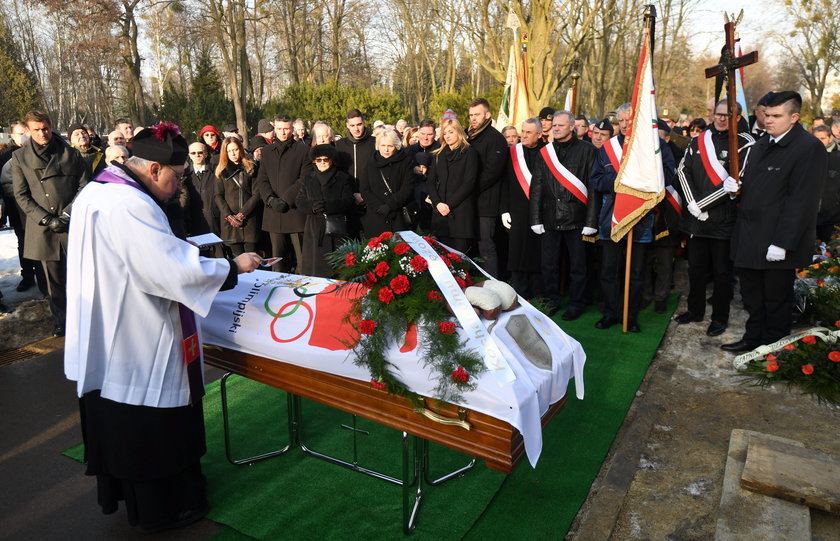 Pogrzeb polskiego mistrza olimpijskiego