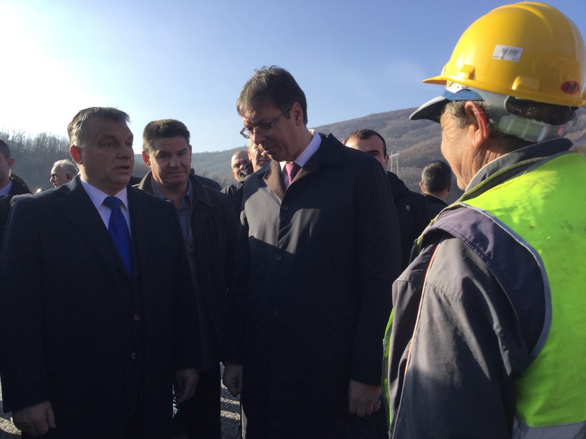 Predsednik Srbije Aleksandar Vučić i mađarski premijer Viktor Orban