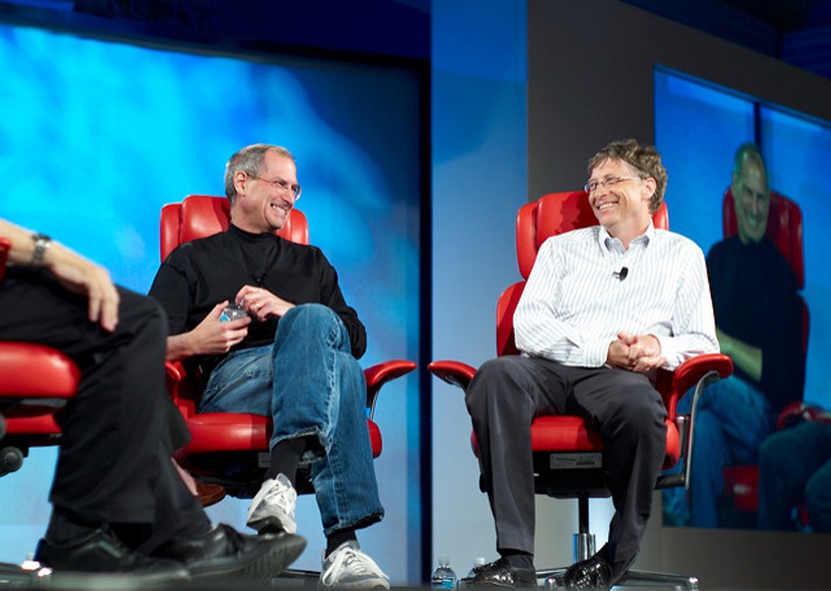 Steve Jobs i Bill Gates