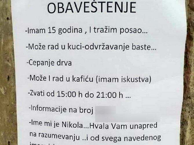 Oglas koji je mnoge rastužio