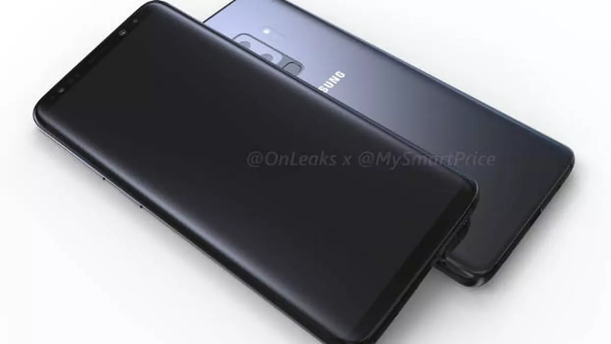 Samsung Galaxy S9 i Galaxy S9+ ujawnione na renderach Onleaks