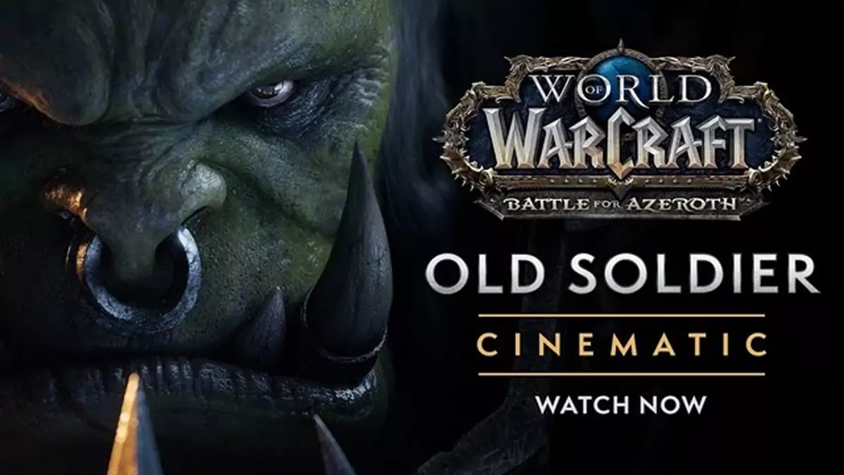 World of Warcraft - obejrzyj nowy, filmowy zwiastun "Old Soldier"