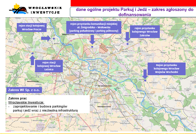 Tu powstaną nowe park and ride