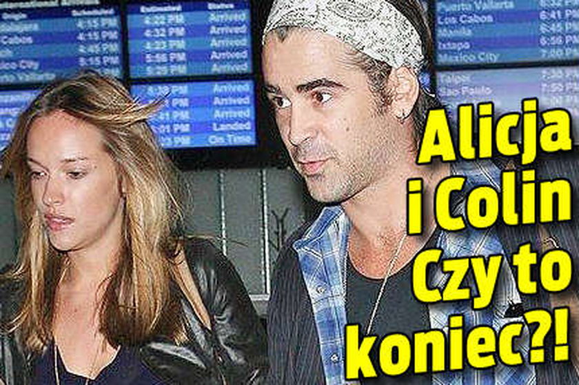 Alicja i Colin. To chyba koniec!