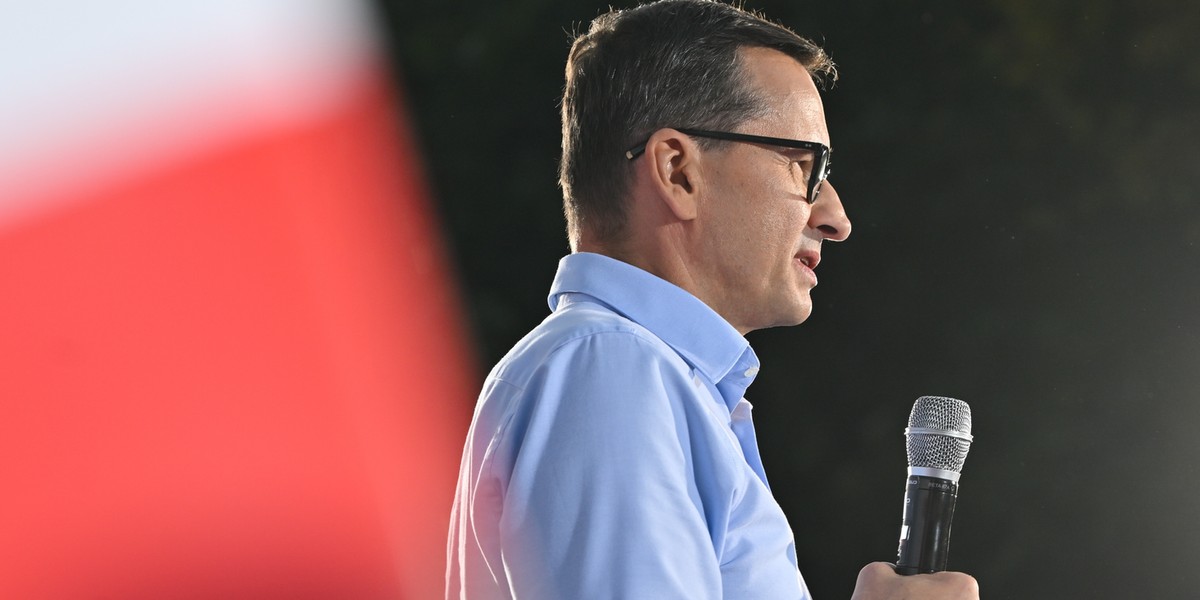 Premier Mateusz Morawiecki