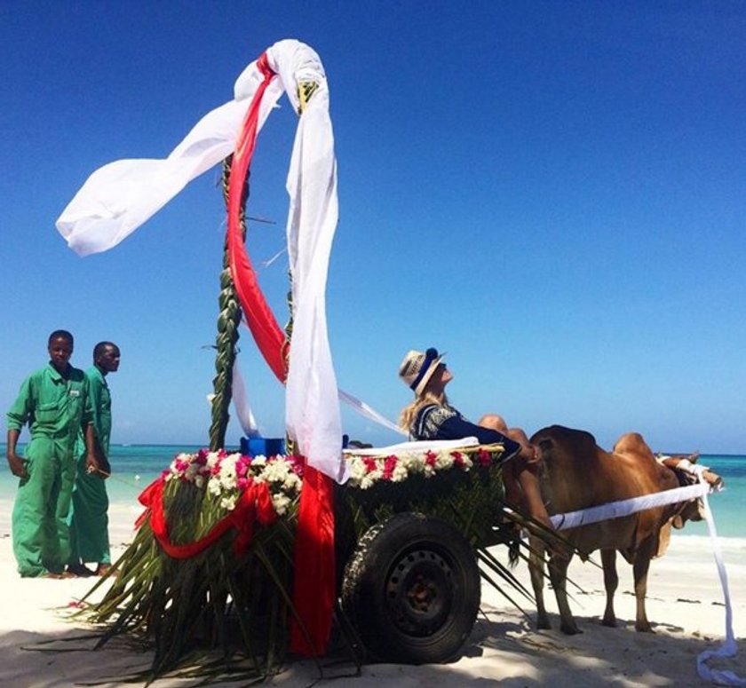 Joanna Horodyńska na Zanzibarze