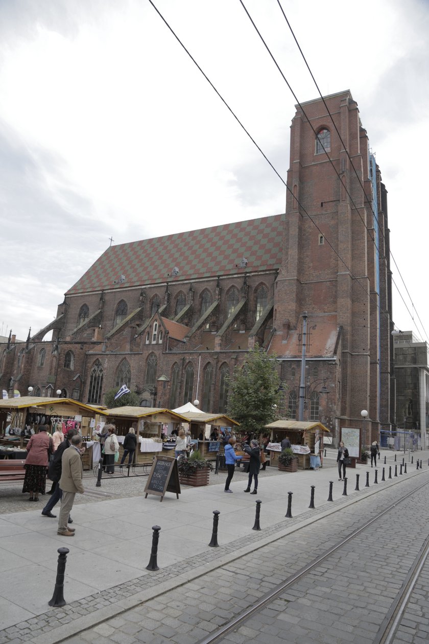 Ekojarmark przy ul. Szewskiej we Wrocławiu