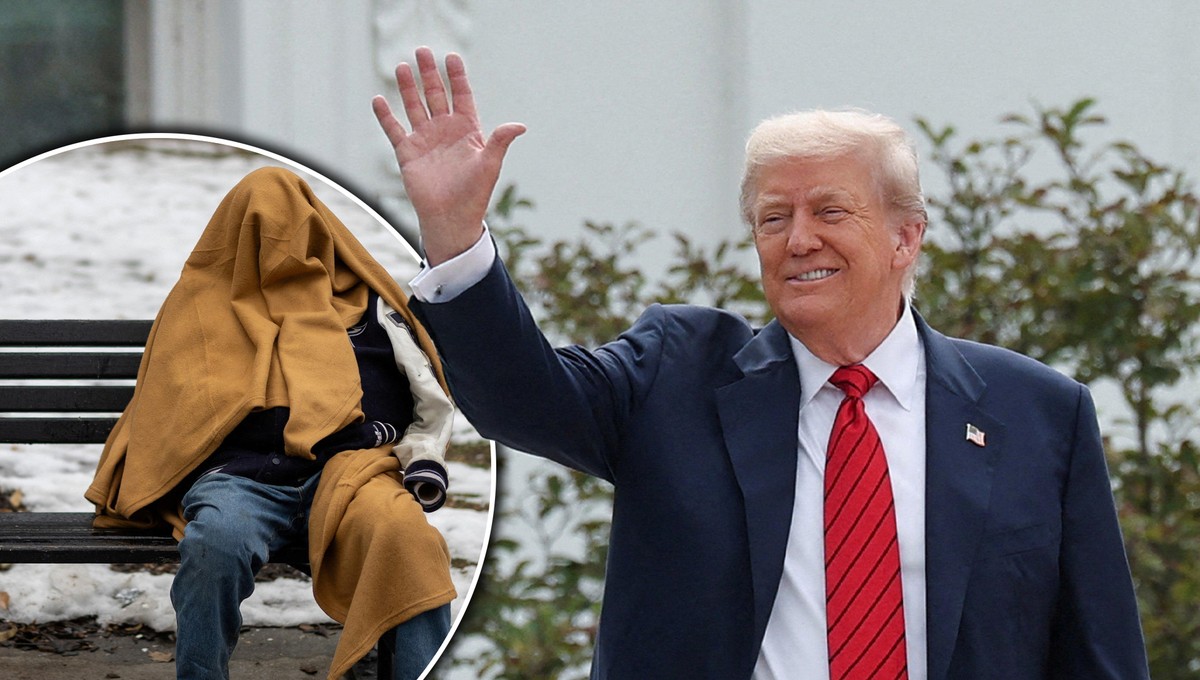 Szokujące ogłoszenie Trumpa. Niewiarygodne, co chce robić z bezdomnymi