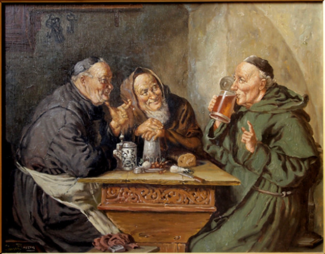 3. Arturo Petrocelli, Mnisi pijący piwo
